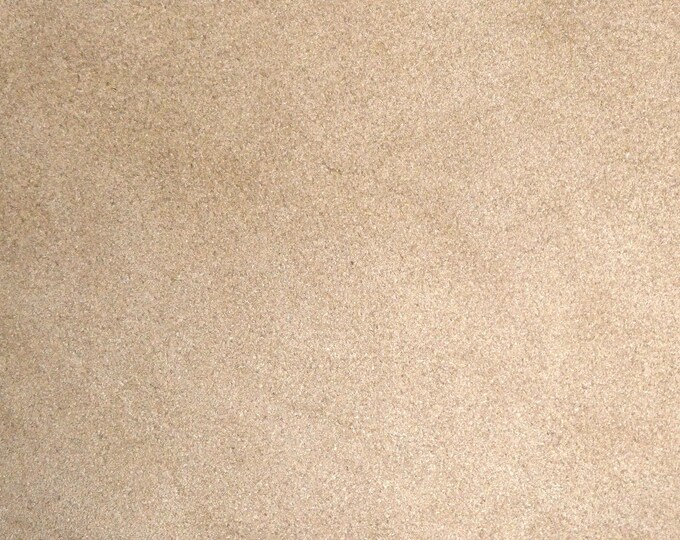 Suede 8"x10" LINEN Cream Garment Suede Leather 3.5-4 oz / 1.4-1.6 mm PeggySueAlso® E2825-19  hides available