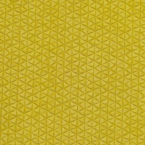 Mini Triangles 3-4-5 or 6 sq ft YELLOW / FRENCH MUSTARD Italian Cowhide Pressed Suede 3-3.25oz / 1.2-1.3mm PeggySueAlso® E3172-01 hides too image 1