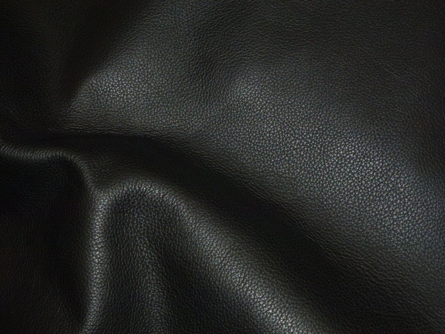 Leather 12"x12" Biker BLACK Top Grain Cowhide 3-3.5 oz / 1.…