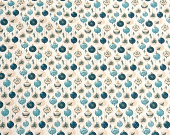 closeout Christmas Leather 8"x10" GLASS ORNAMENTS Turquoise and Teal Cowhide Leather 3-3.5oz/1.2-1.4mm #530 PeggySueAlso® E1382-42