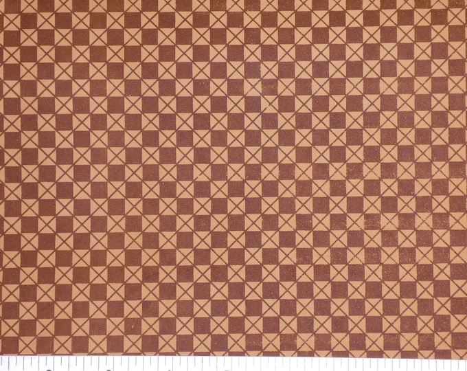 Leather 12"x12" DISTRESSED Mini CHECKERBOARD /Diamond Soft Lambskin (read description) 2-3 oz/0.8-1.2 mm PeggySueAlso™ E2855 hides available