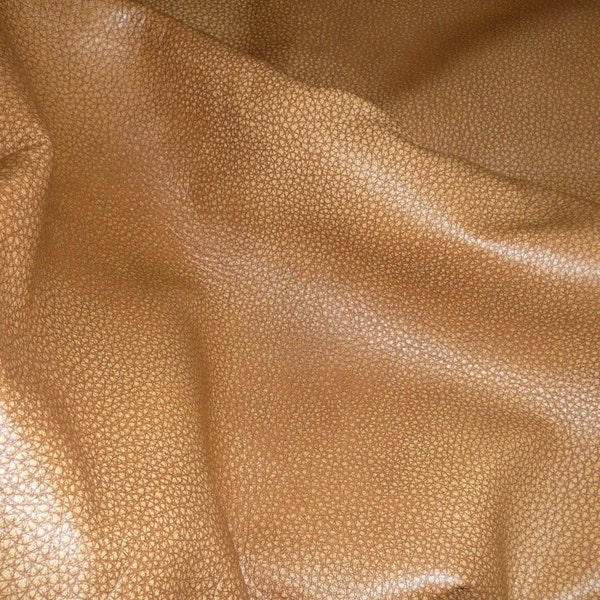 Bomber King 8"x10" CARAMEL CAMEL TAN  Marbled Soft Cowhide Leather 3-3.25oz / 1.2-1.3mm PeggySueAlso® E2882-01