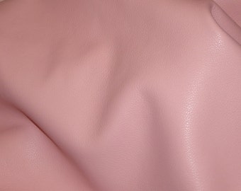 Biker 8"x10" Light Dusty Blush Pink top grain Cowhide Leather 4 oz / 1.6mm PeggySueAlso™ E2879-02  hides available