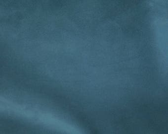 Suede 12"x12" DARK TEAL Garment Suede Cowhide Leather 4 oz / 1.6 mm PeggySueAlso E2825-21