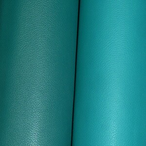 Divine 12x12 TEAL GREEN Top Grain Cowhide Leather 2.5oz/ 1mm PeggySueAlso E2885-55 Hides Available image 7