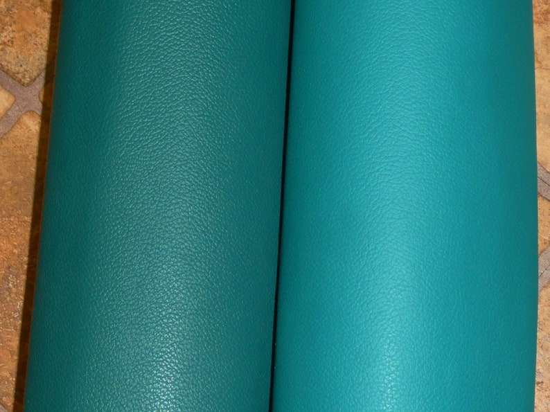 Divine 12x12 TEAL GREEN Top Grain Cowhide Leather 2.5oz/ 1mm PeggySueAlso E2885-55 Hides Available image 7