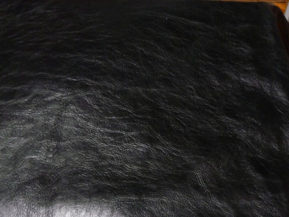 Aged Black Leather 