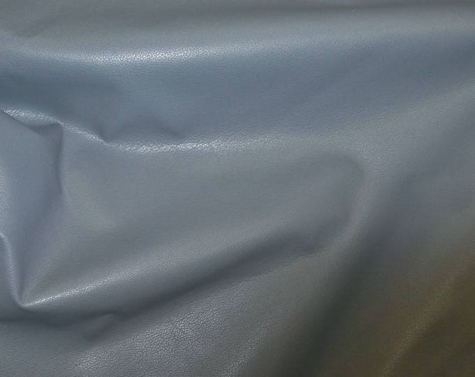 Divine 20"x20" MEDIUM Gray Top Grain Cowhide Leather  (SHlPS ROLLED)  2.5 oz / 1 mm PeggySueAlso E2885-31  hides available