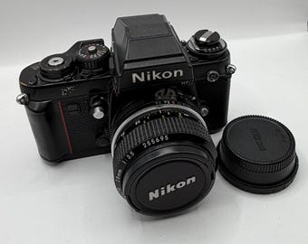 Nikon F3 T HP - Nikkor 50mm F/1.4 Lens - Vintage SLR Camera - Etsy