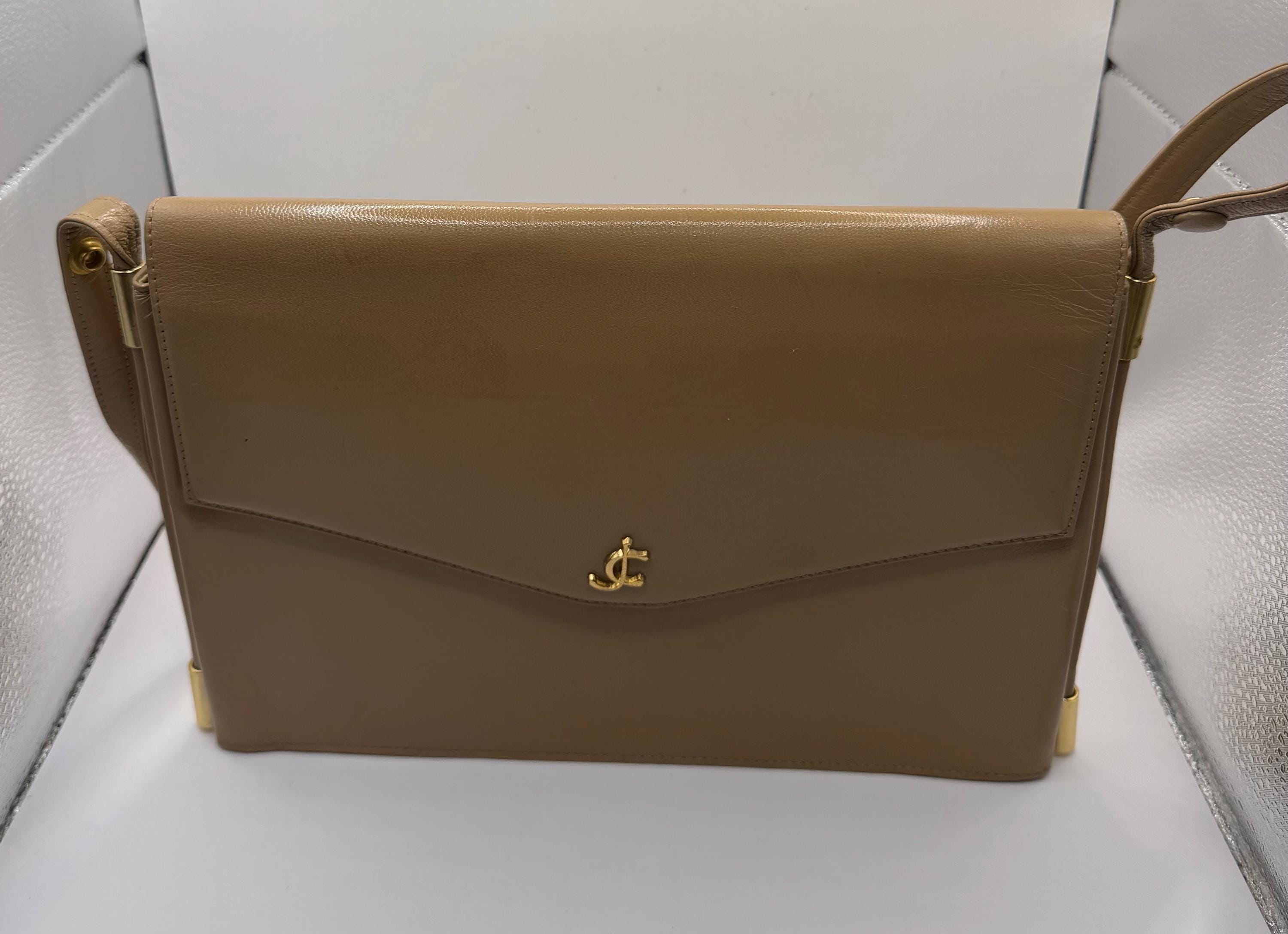 Tan Designer Bag - Etsy
