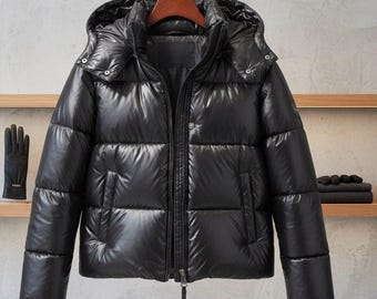 トラップスター アイアンゲート デタッチャブル フード付き パファー