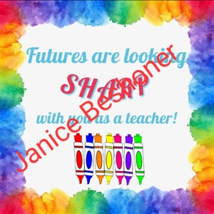 Future is Looking Sharp Teacher Gift Tag-teacher appreciation, sharpie tag, teacher gift, classroom, school gift, teacher,