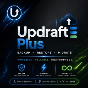 UpdraftPlus WordPress-Plug-in | Datensicherung / Restauration (GPL Version) (Digitaler Download)