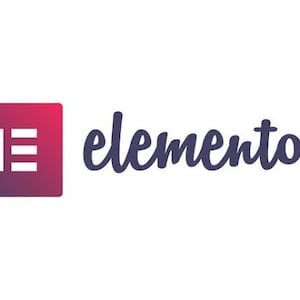 K&ouml;nnte beinhalten: Ein Logo mit einem quadratischen Symbol mit einem Farbverlauf von Dunkelviolett zu leuchtendem Pink, das ein wei&szlig;es, stilisiertes E enth&auml;lt. Rechts neben dem Symbol steht das Wort elementor in einer dunkelvioletten, kleingeschriebenen Schreibschrift.