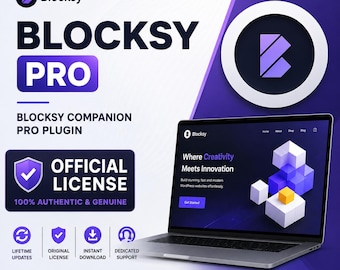 Blocksy Pro WordPress Theme | Companion Plugin (Digital Download)