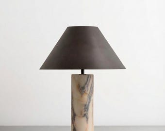 Calacatta Viola Desk Lamp