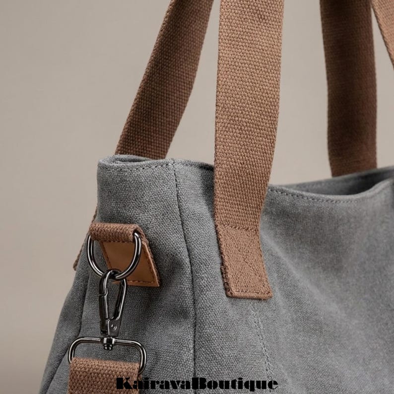 Large Canvas Tote Bag: Suitable for Daily Use in Office, Work and ...