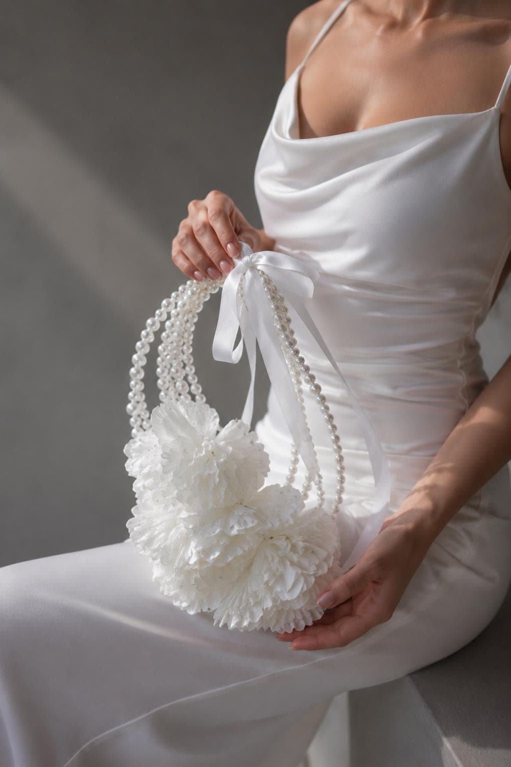 Pearl Bridal Hand Accessory