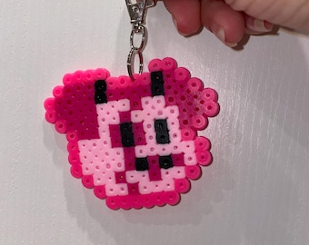 Hazbin Hotel Fuse Bead Fat Nuggets Keychain