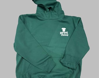 Plain Colors Custom Logo Hoodie