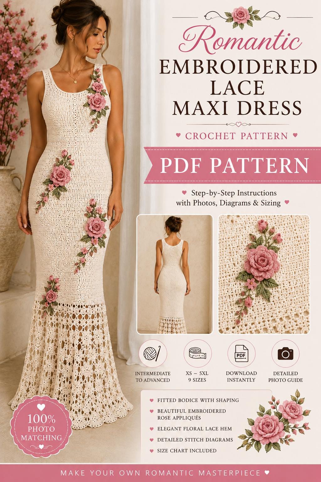 Lace Maxi Dress - Etsy Lace Maxi Dress - Etsy