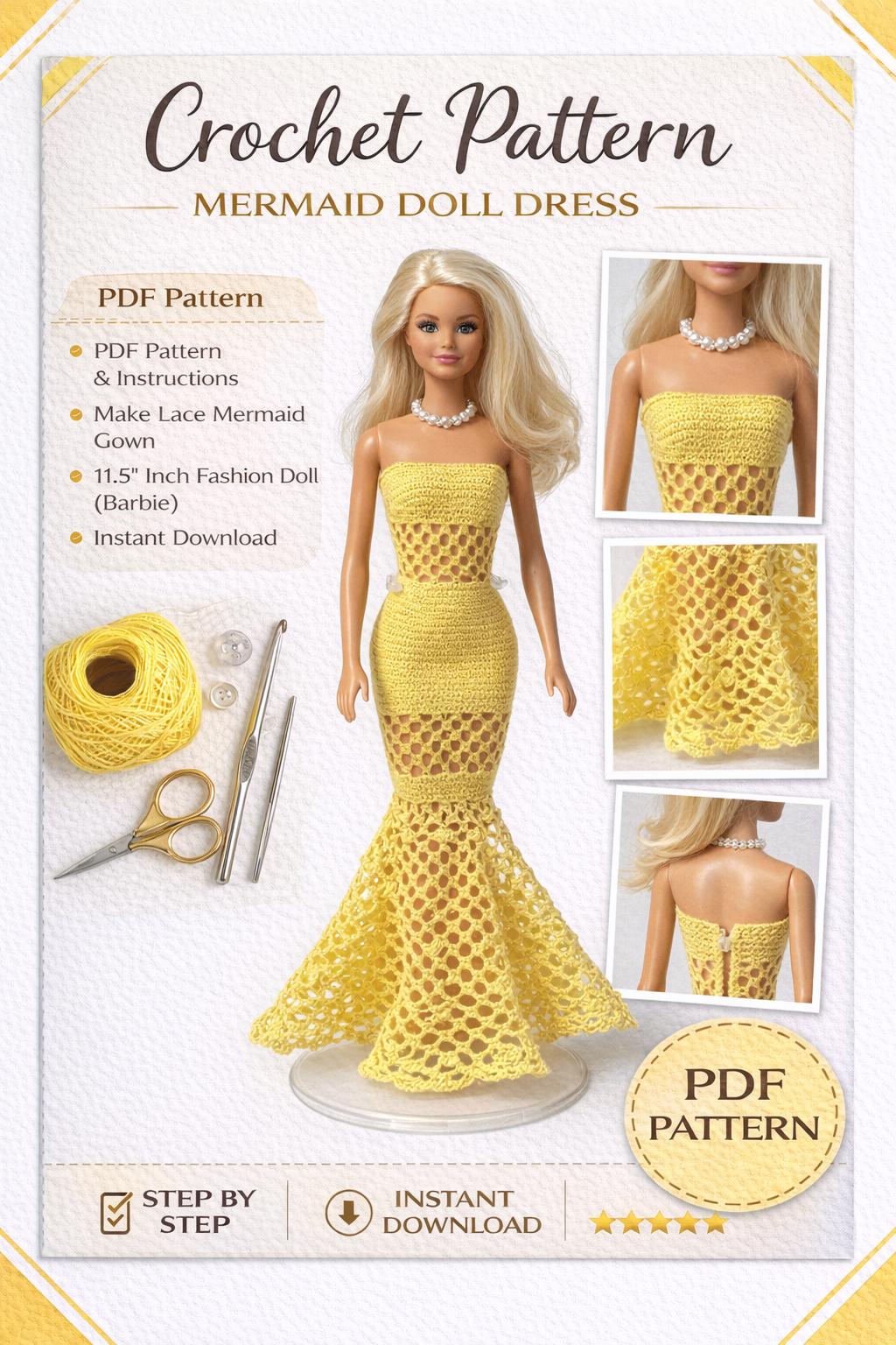 chinese dress ladies Barbie Mermaid Tails Scale Pattern  Pokkiebows