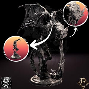 Zombie Dragon - Miniature - Tabletop Game - Role Play - Parasite Collectibles