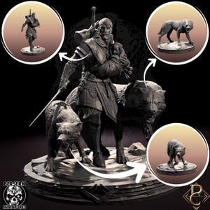 Eon and The Child - Miniature - Tabletop Game - Role Play - Parasite Collectibles