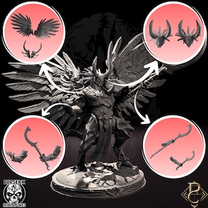 Red Prince - Miniature - Tabletop Game - Role Play - Parasite Collectibles