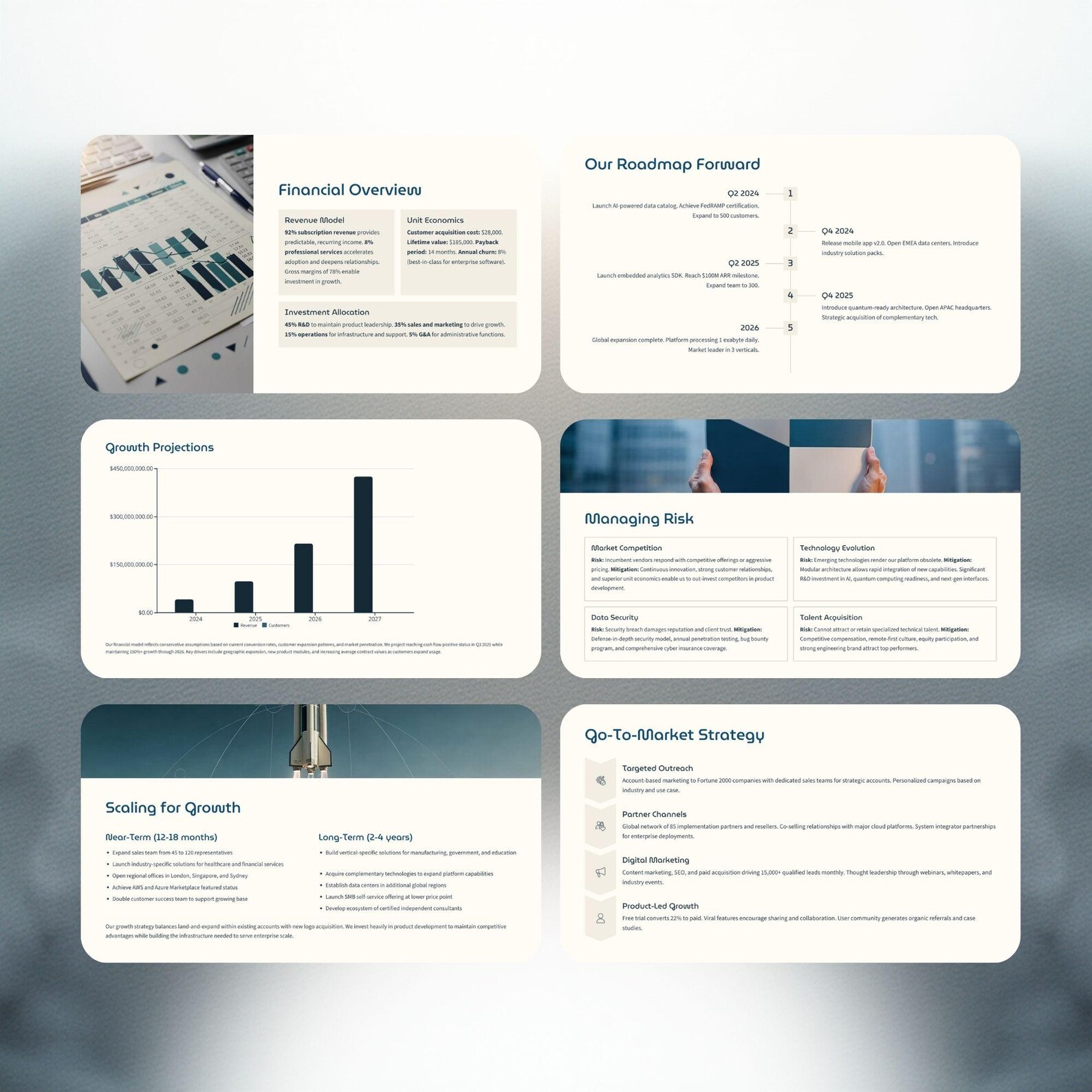 Big Data and Analytics Presentation Template | Data Analytics Pitch ...
