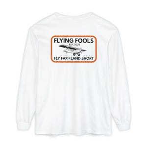 Flying Fools Patch Logo 2 Long Sleeve