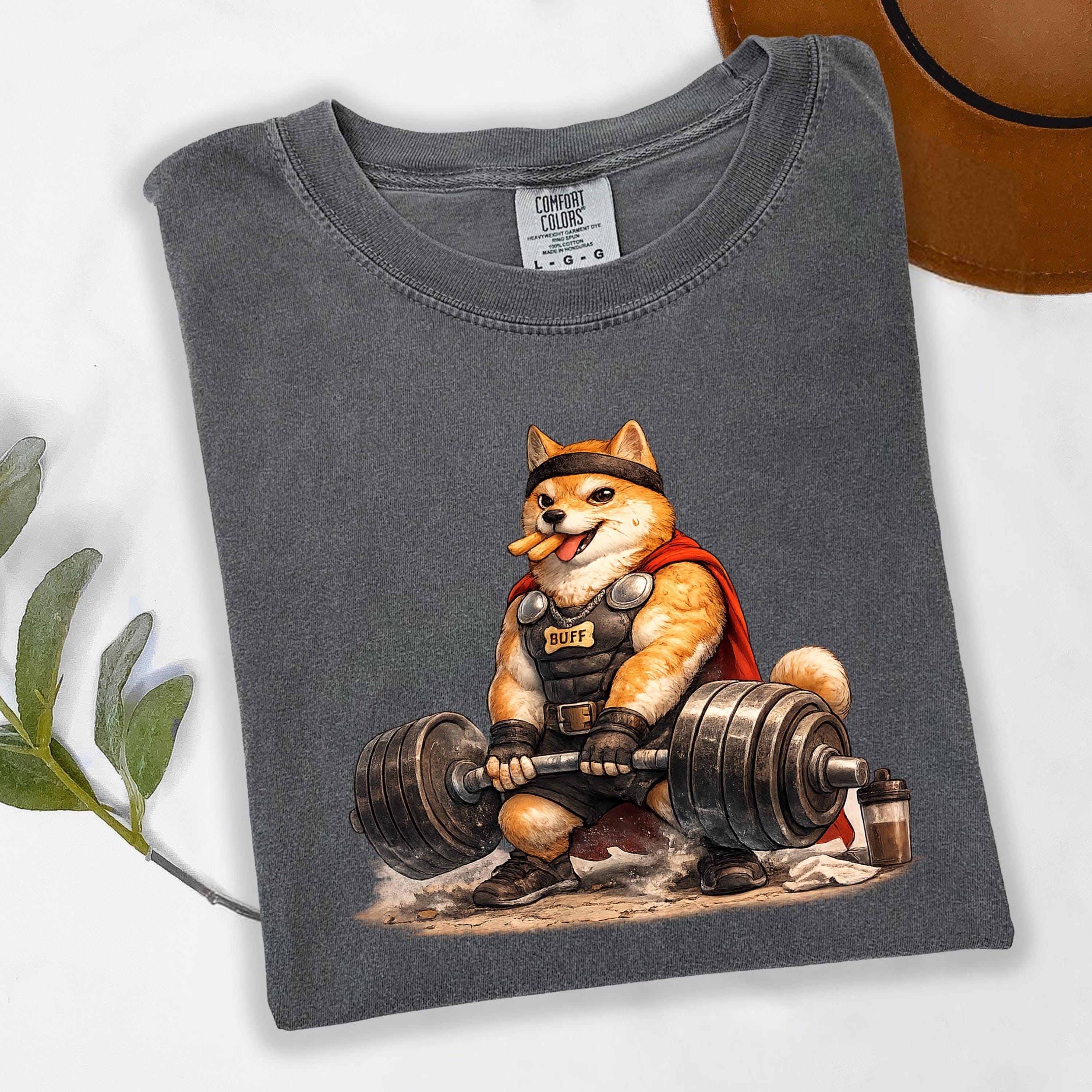 BUFF Shiba Inu Gym Shirt, Swole Dog Workout Tee, Funny Dog Dad Gift. - Etsy
