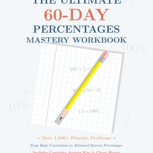 Daily Percentage Mastery Workbook | Middle School Math Practice (Printable PDF)