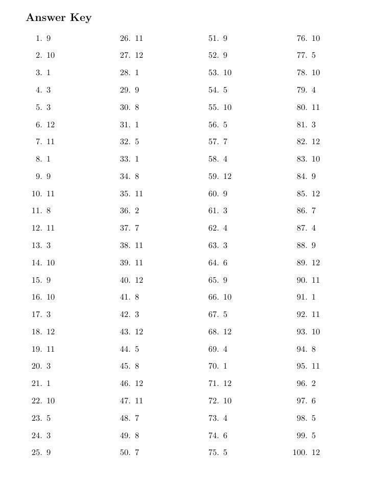 100 Math Problems Division 100 Division Math Worksheets |10 000 Questions | Grades 1-5,printable ...
