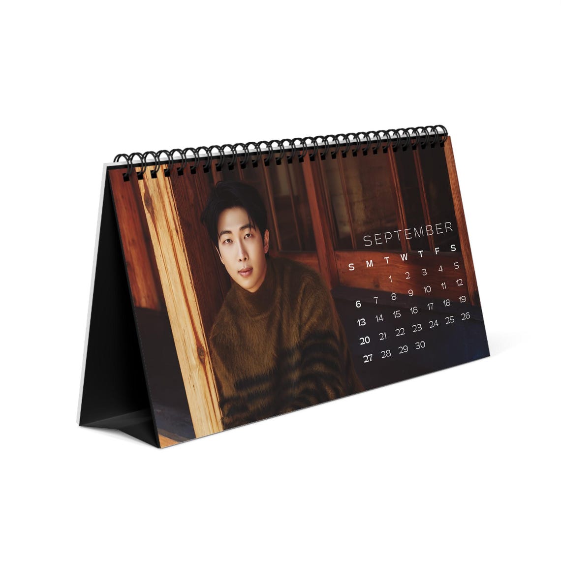 RM 2026 Desktop Calendar: Kim Namjoon Rap Monster K-pop Fan Gift - Etsy