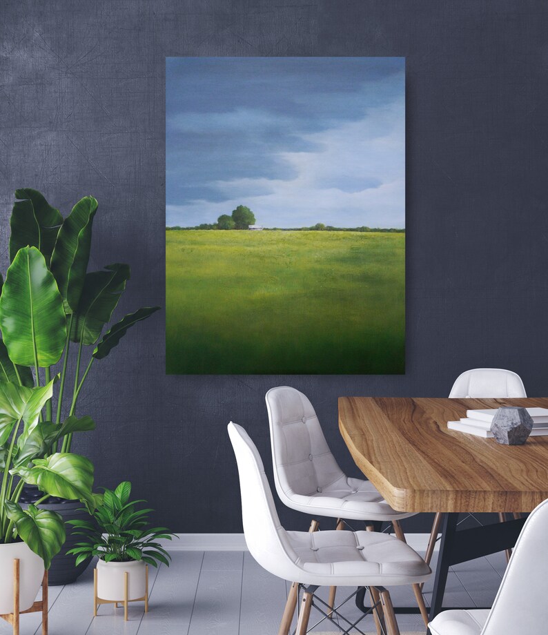 Painting on Stretched Canvas. Gallery Wrapped 1.5 Deep Title Etsy