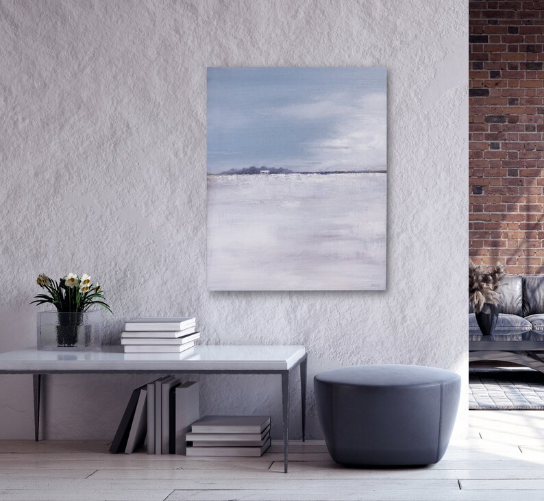 Painting On Canvas 24 X 30 Original Landscape Painting Etsy