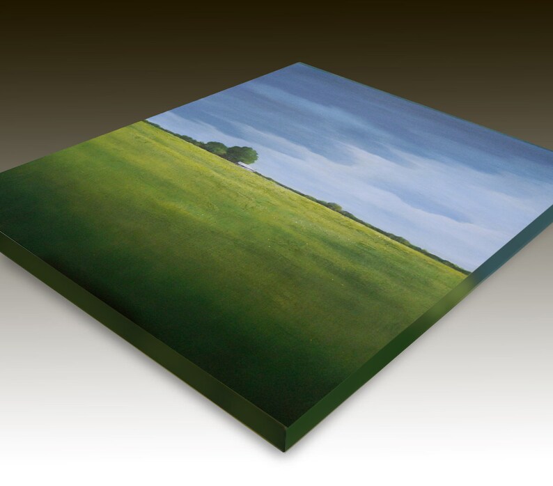 Painting on Stretched Canvas. Gallery Wrapped 1.5 Deep Title Etsy