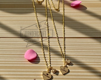 Personalized Necklace and Bracelets