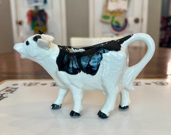 vintage ceramic cow creamer