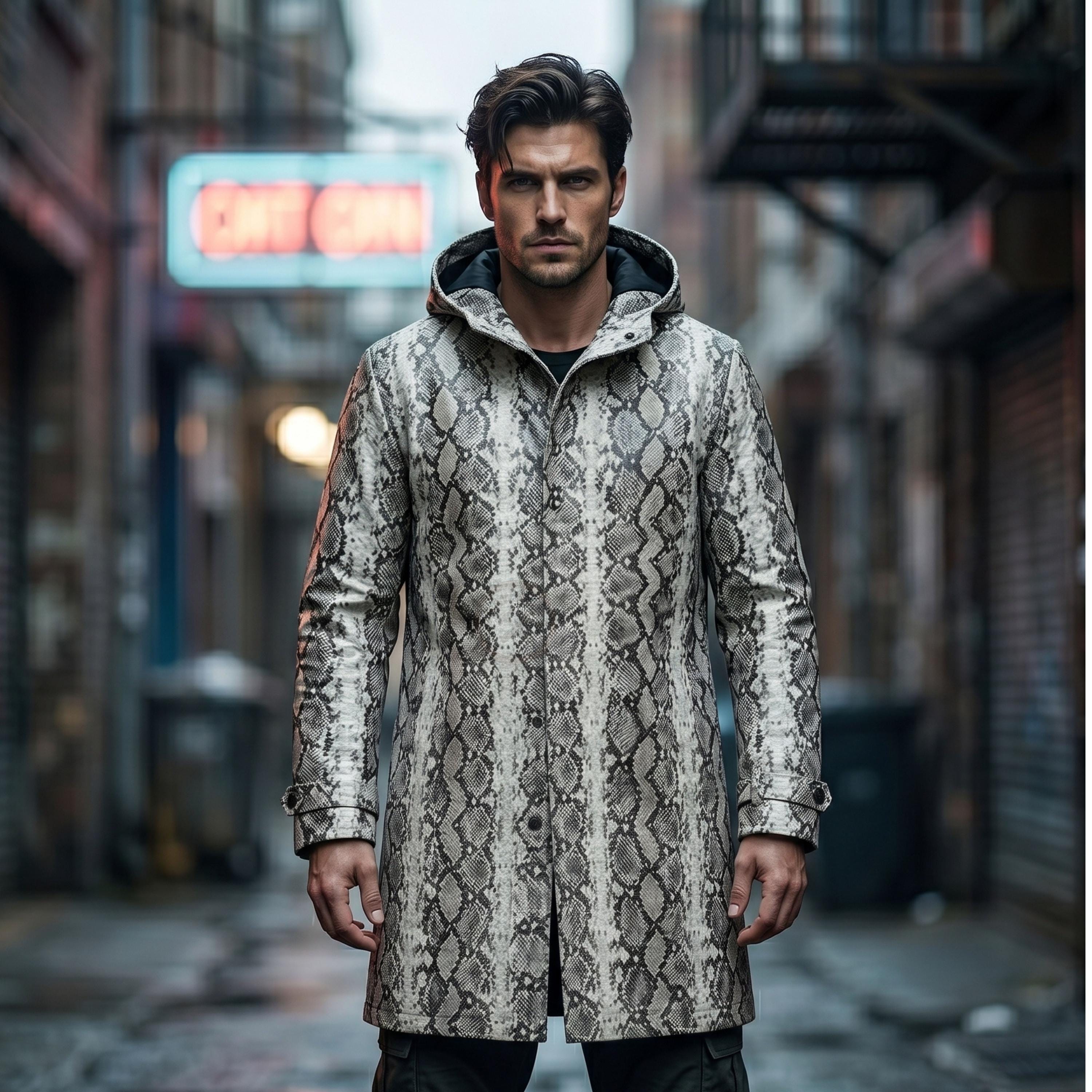 Python Trench Coat - Etsy