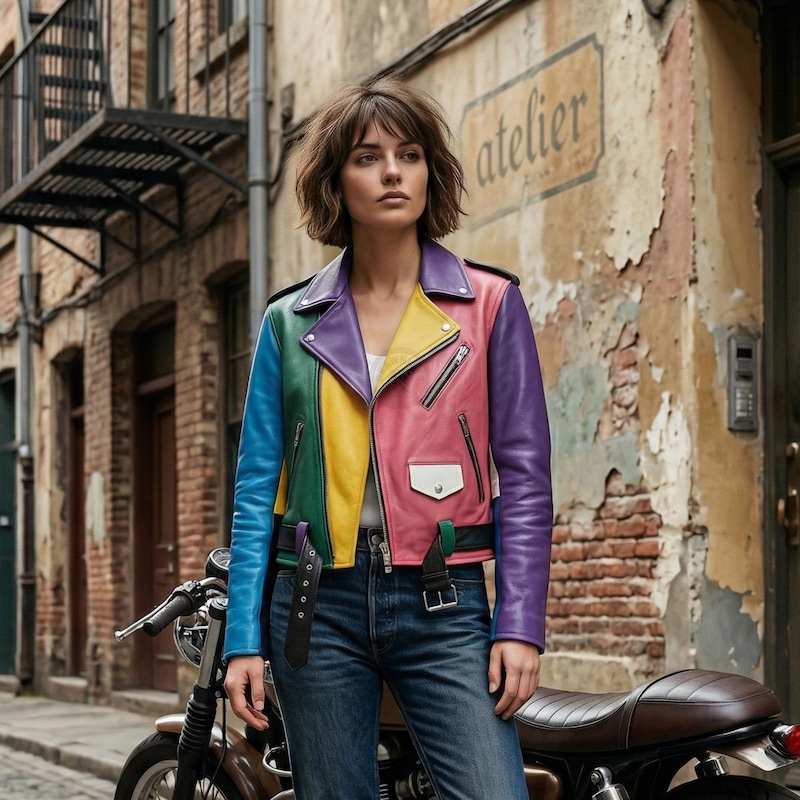 Bright Color Jacket Women - Etsy