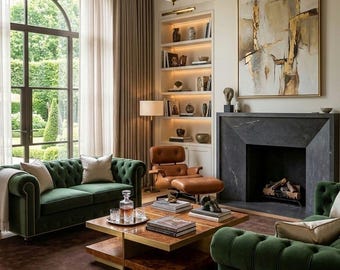 Hand Tufted Wool Rug, Dark Chocolate Modern Minimalist, Plush Cut Pile Living Room Carpet