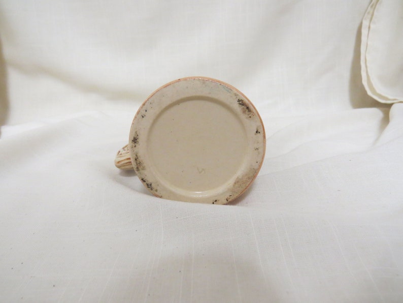 Vintage Souvenir Stein Dreleichenhain Ruins Germany Lidded Stein Hand Painted Lustreware Lusterware