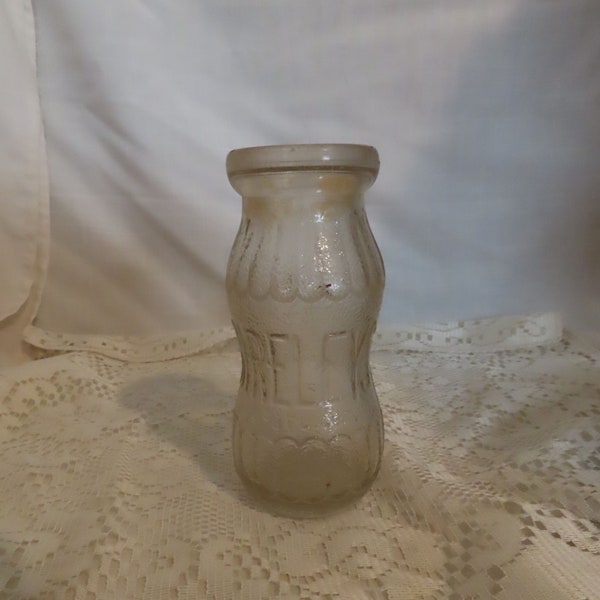 Vintage Bireley's Soda Pop Bottle Textured Glass Bottle Advertising Bottle Embossed Glass Bottle