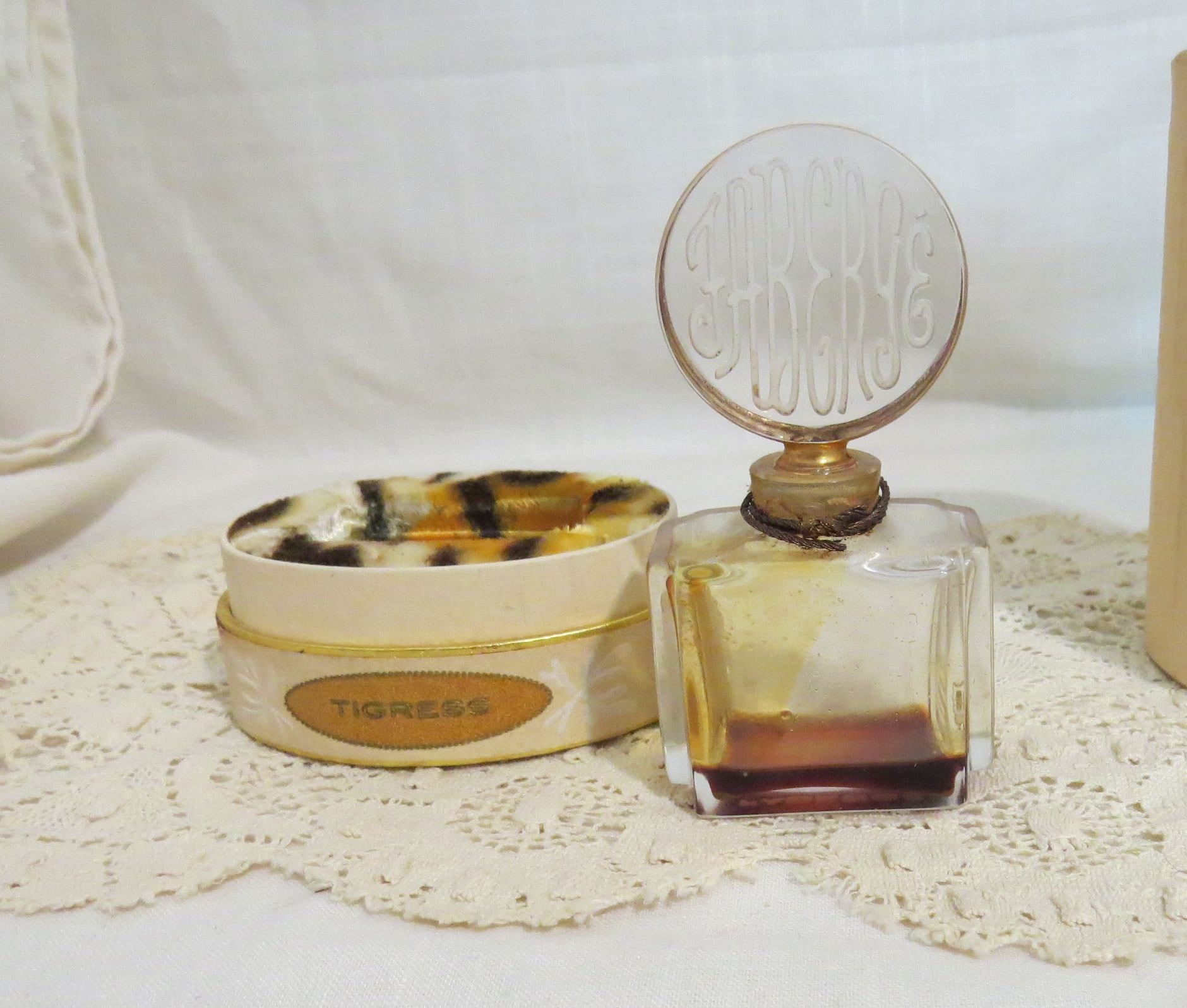 Buy Vintag Faberge Tigress Perfume in Presentation Box Made in