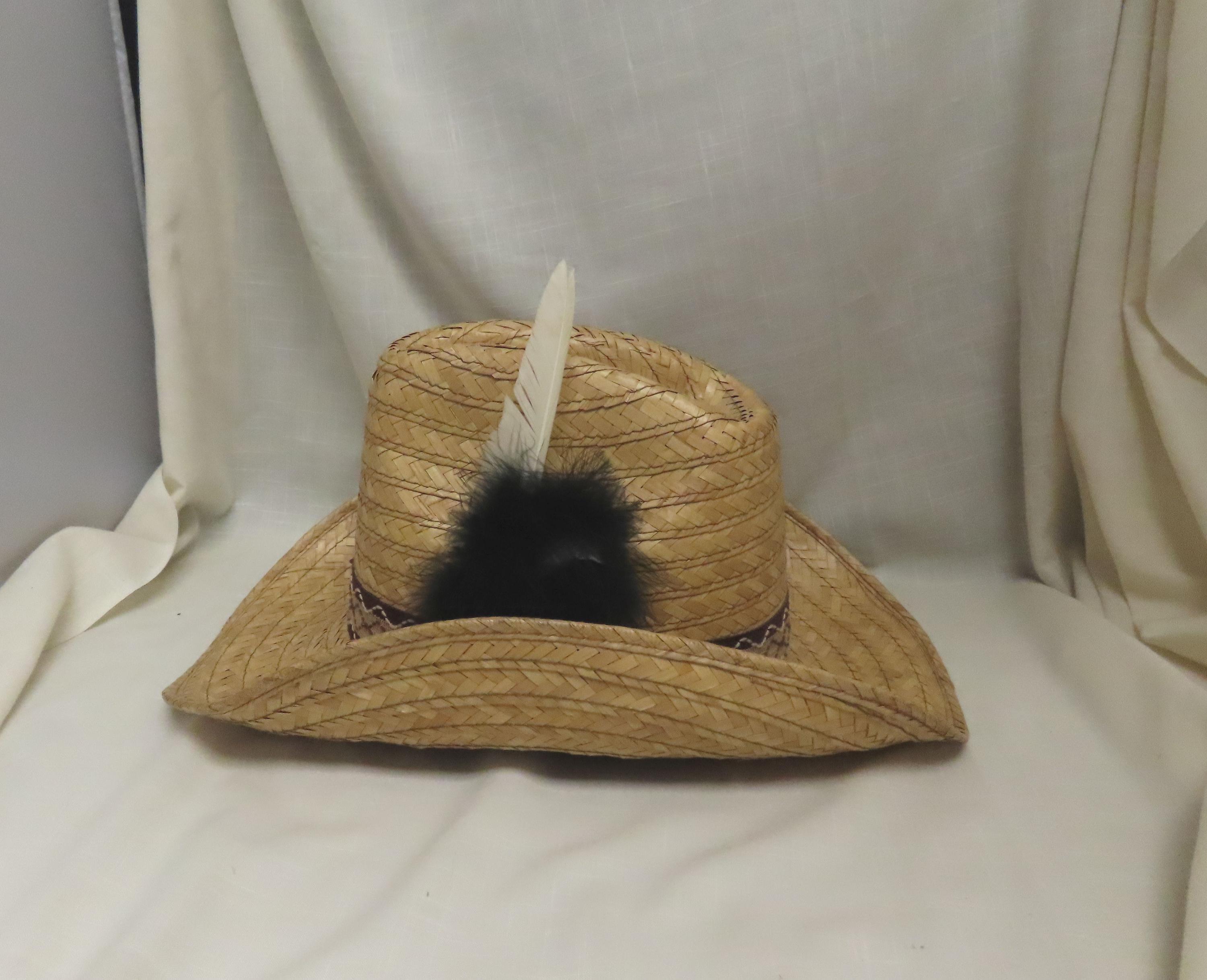 Vintage Resistol Stagecoach Self Conforming Feather Western Hat-Unisex-Size 7 Resistol Stagecoach Felt Western Hat – Geartrade.com main image 4