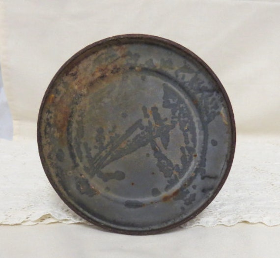 Antique Small Coffee Boiler Spatterware 