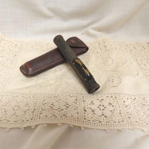 Antique Keuffel & Esser Pocket Surveyor Sight Scope Hand Held Scope With Level Made In USA