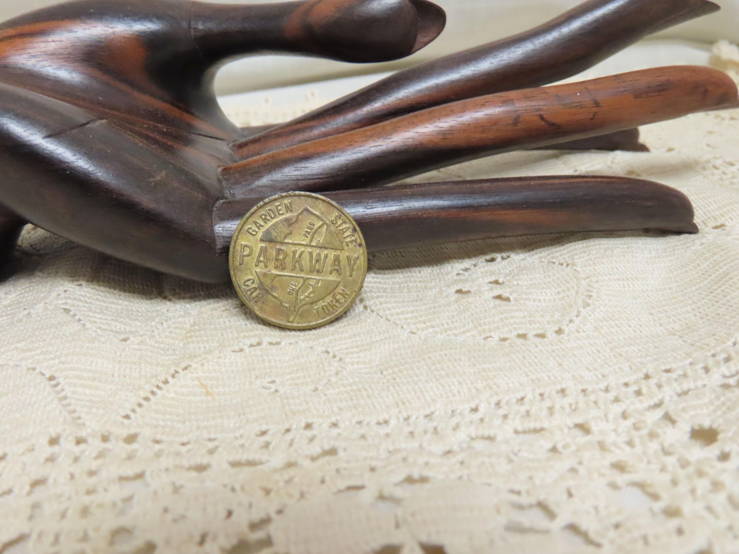 Vintage 1952 New Jersey Highway Authority Token GSP Token Garden